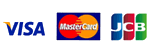 Visa 、MasterCard、 JCB